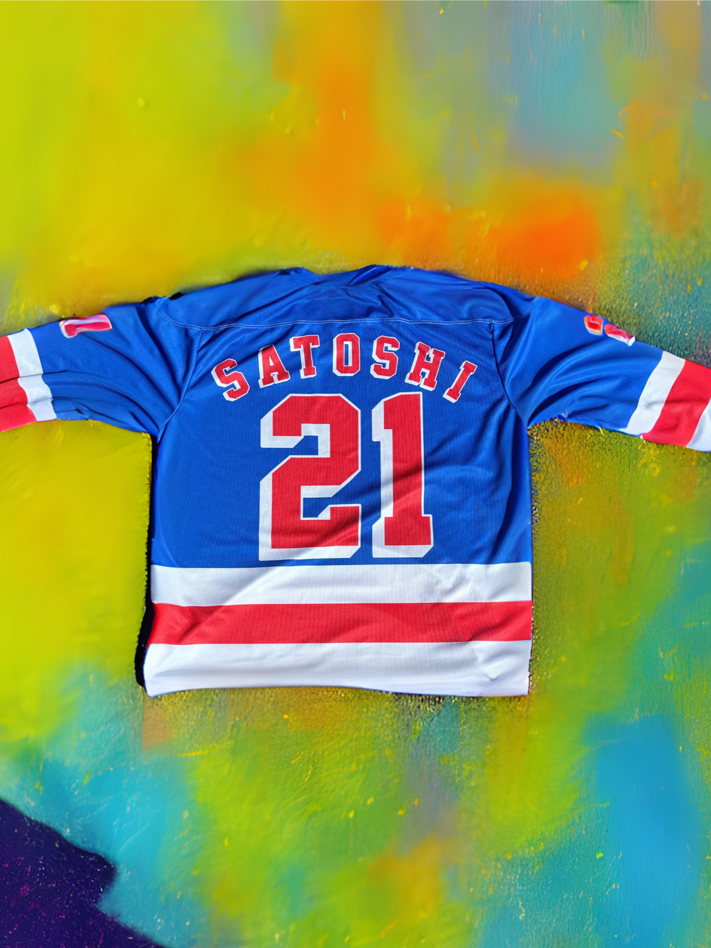 Satoshi Bitcoin Hockey Jersey