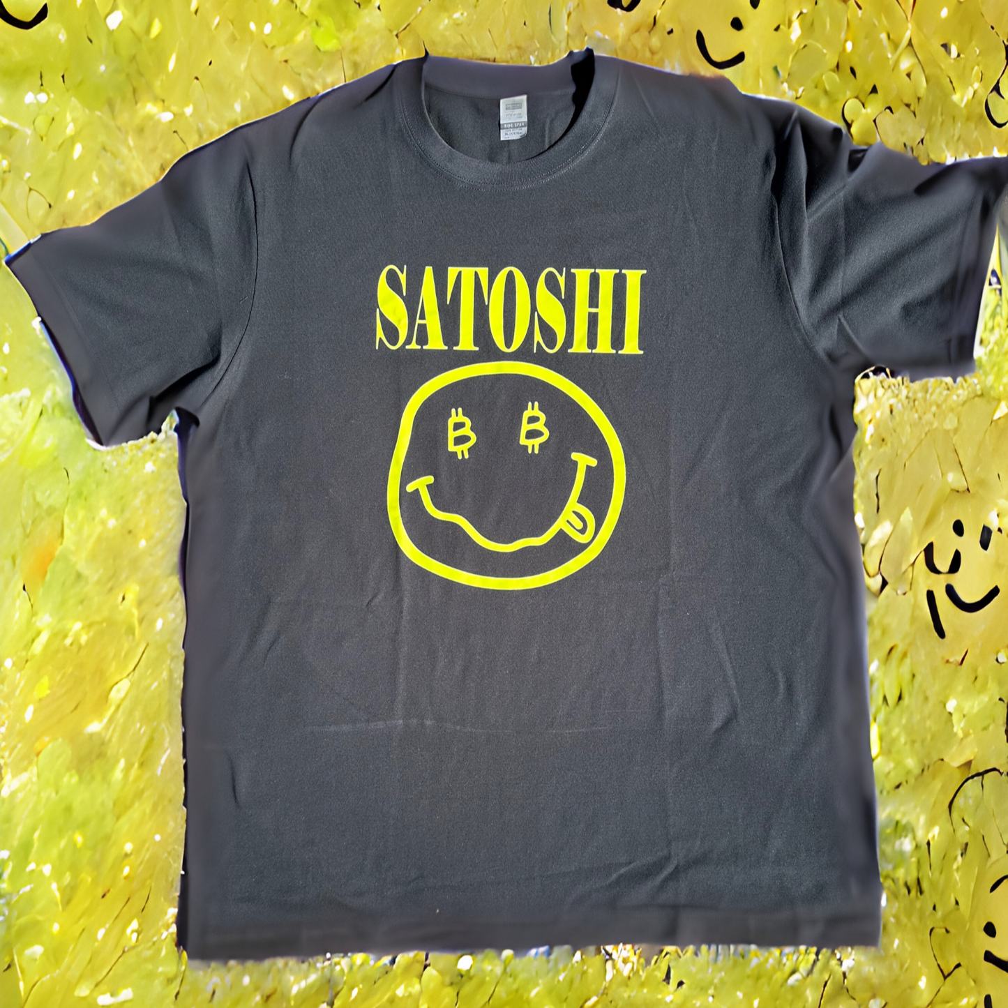 Satoshi Smiley Face Shirt